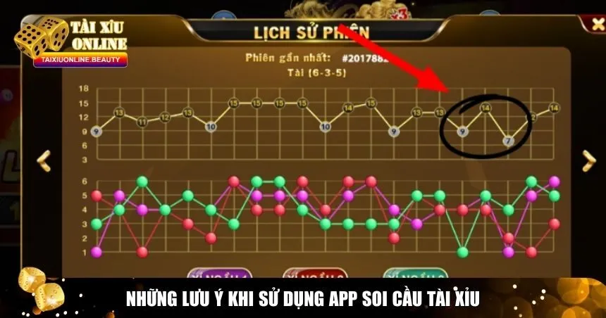 Một số lưu ý quan trọng để tránh rủi ro khi dùng app soi cầu