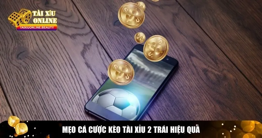 Mẹo cá cược kèo tài xỉu 2 trái hiệu quả