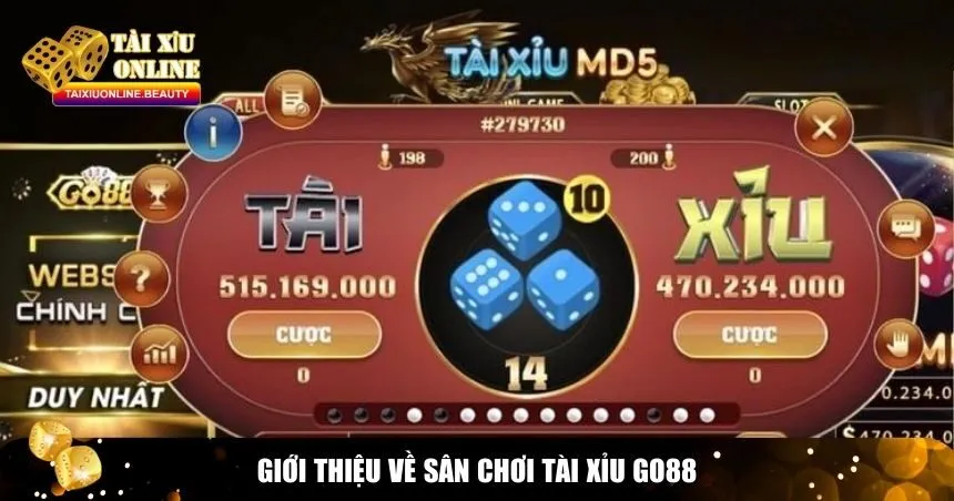 Giới thiệu về sân chơi tài xỉu Go88